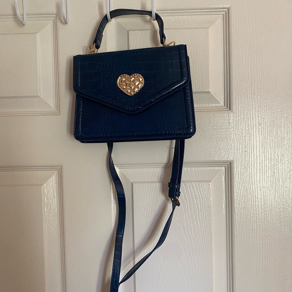 Blue purse